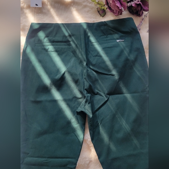 Calvin Klein Teal Green Trousers - Picture 6 of 7